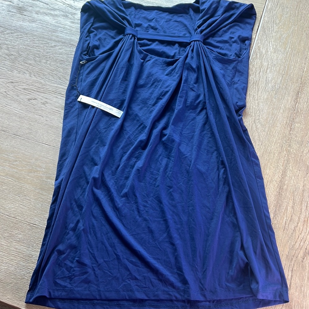 NWT Susana Monaco Navy mini dress size Small